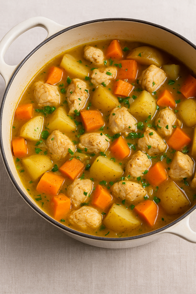 Gut Healing Chicken and Root Veggie Casserole